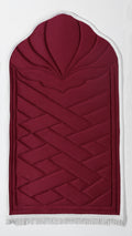 Classic Premium Prayer Mat – Burgundy